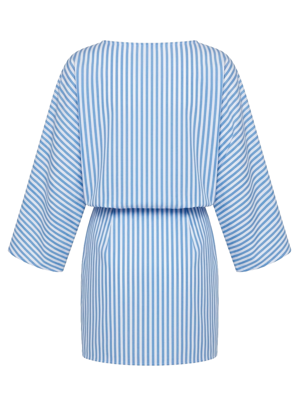 VESTITO PAREO IN COTONE RIGATO