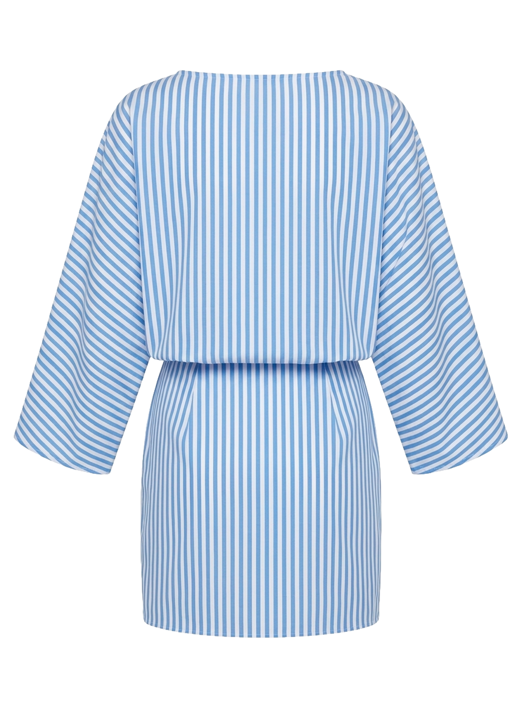 VESTITO PAREO IN COTONE RIGATO