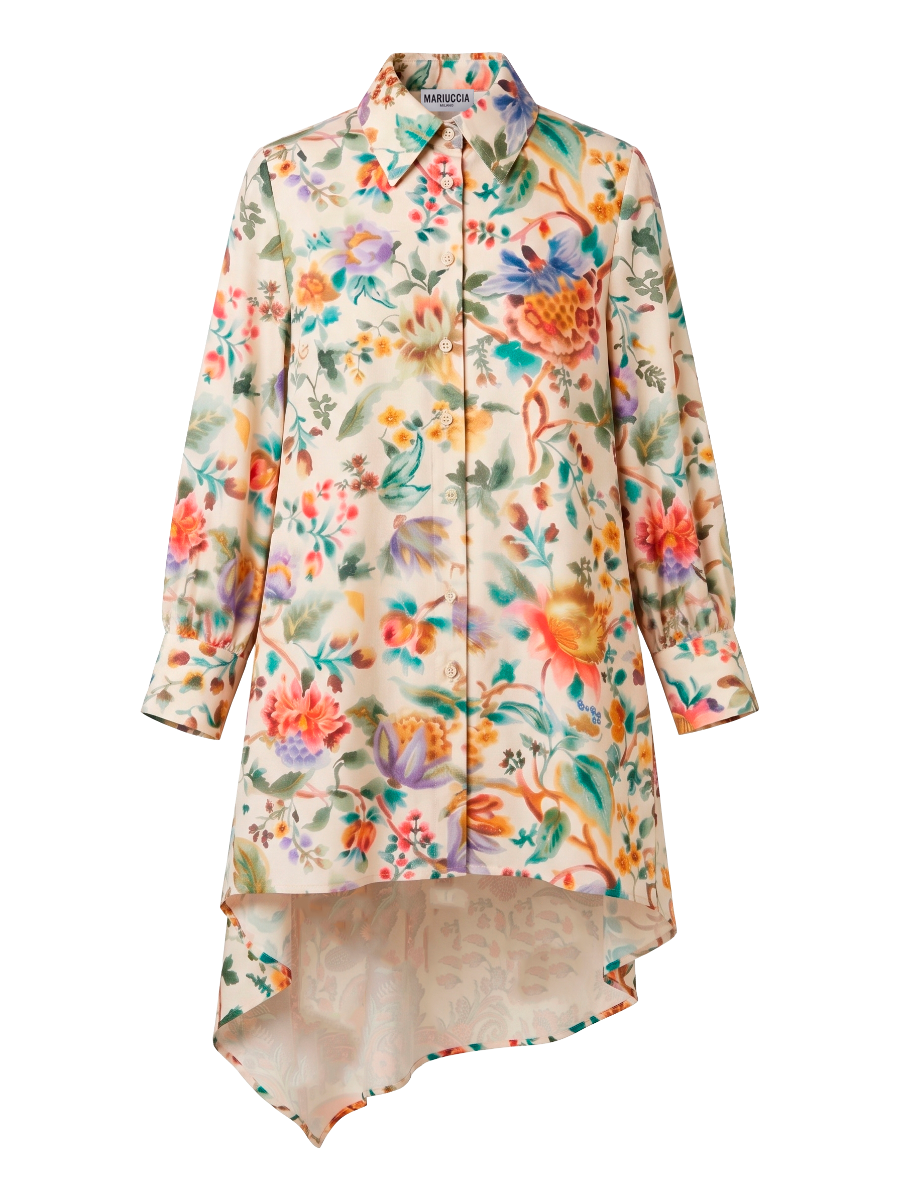 CAMICIA ASIMMETRICA FANTASIA