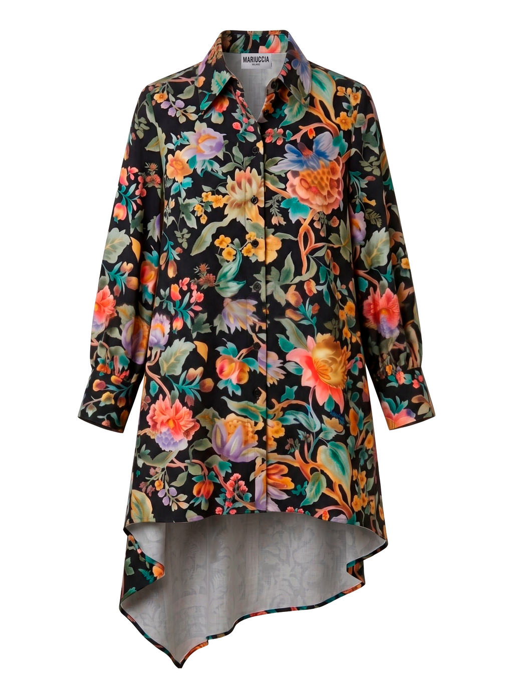 CAMICIA ASIMMETRICA FANTASIA
