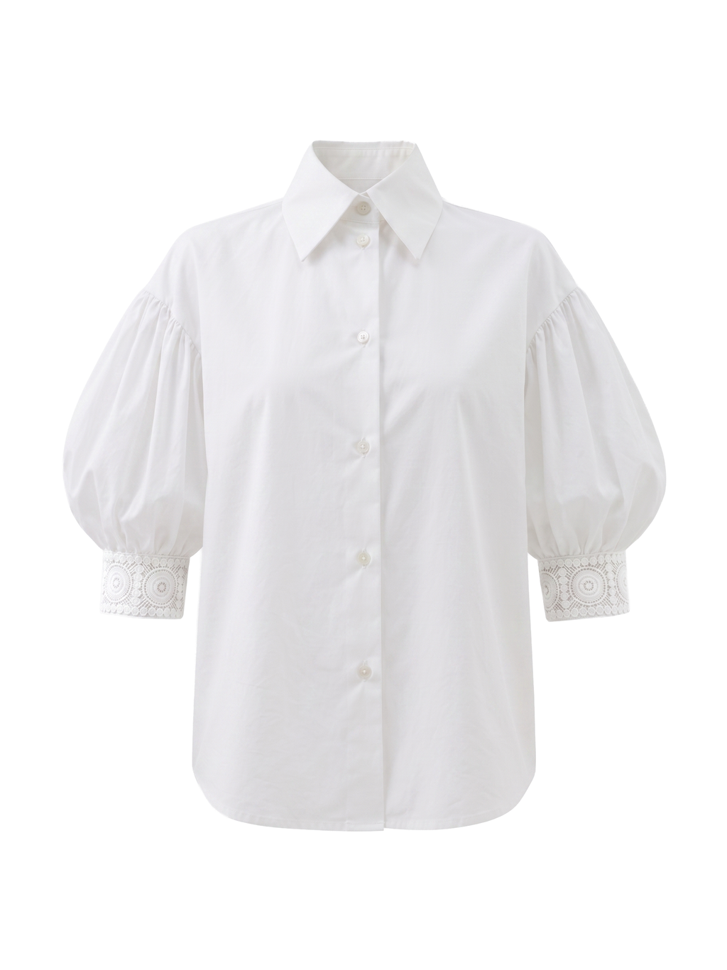 CAMICIA CON MACRAME'