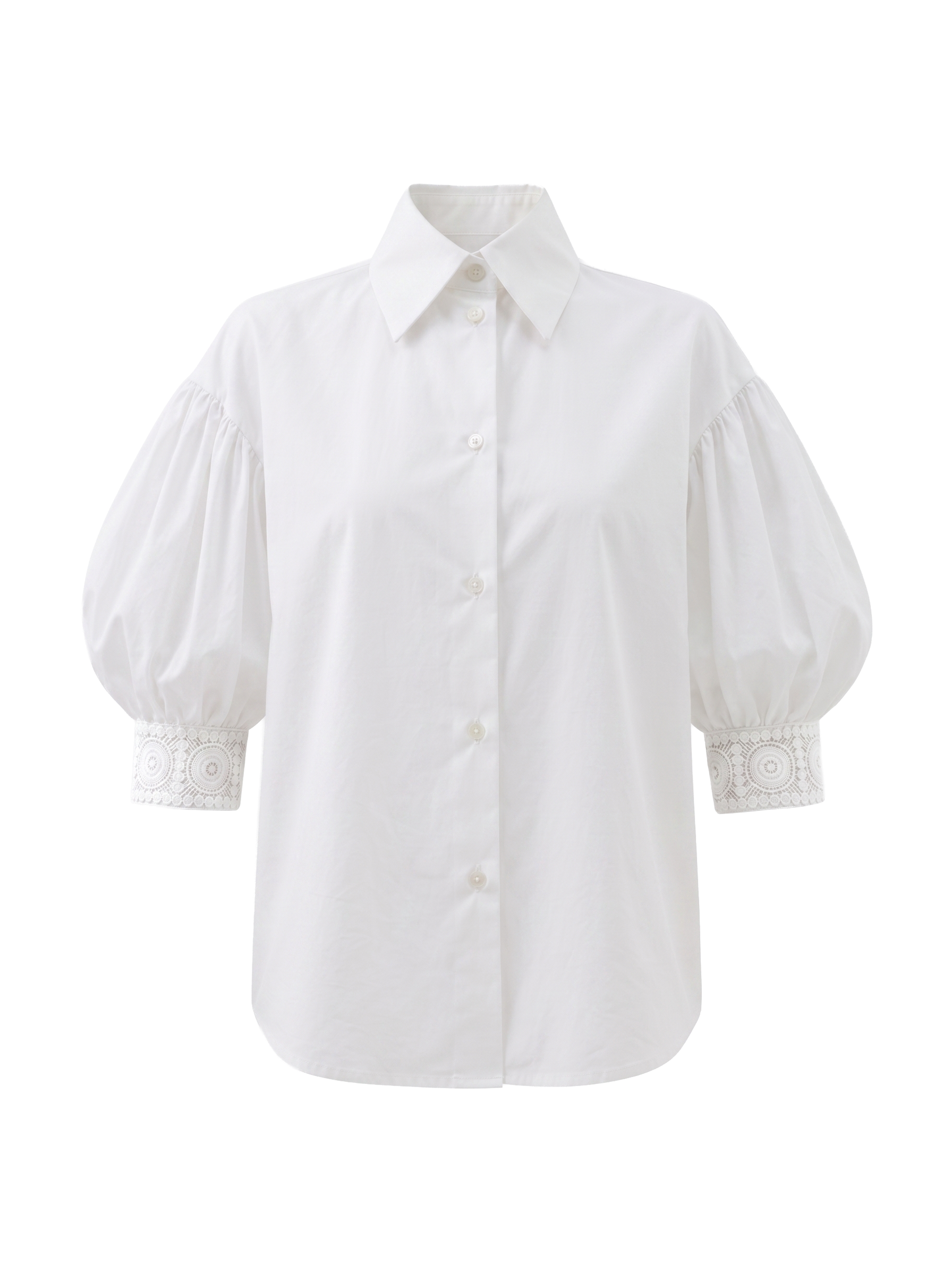CAMICIA CON MACRAME'
