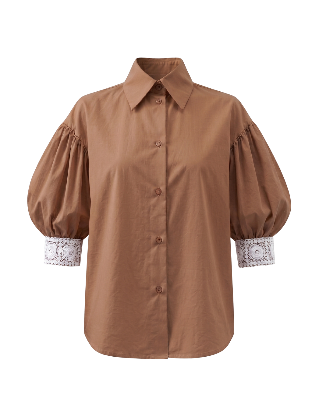 CAMICIA CON MACRAME'