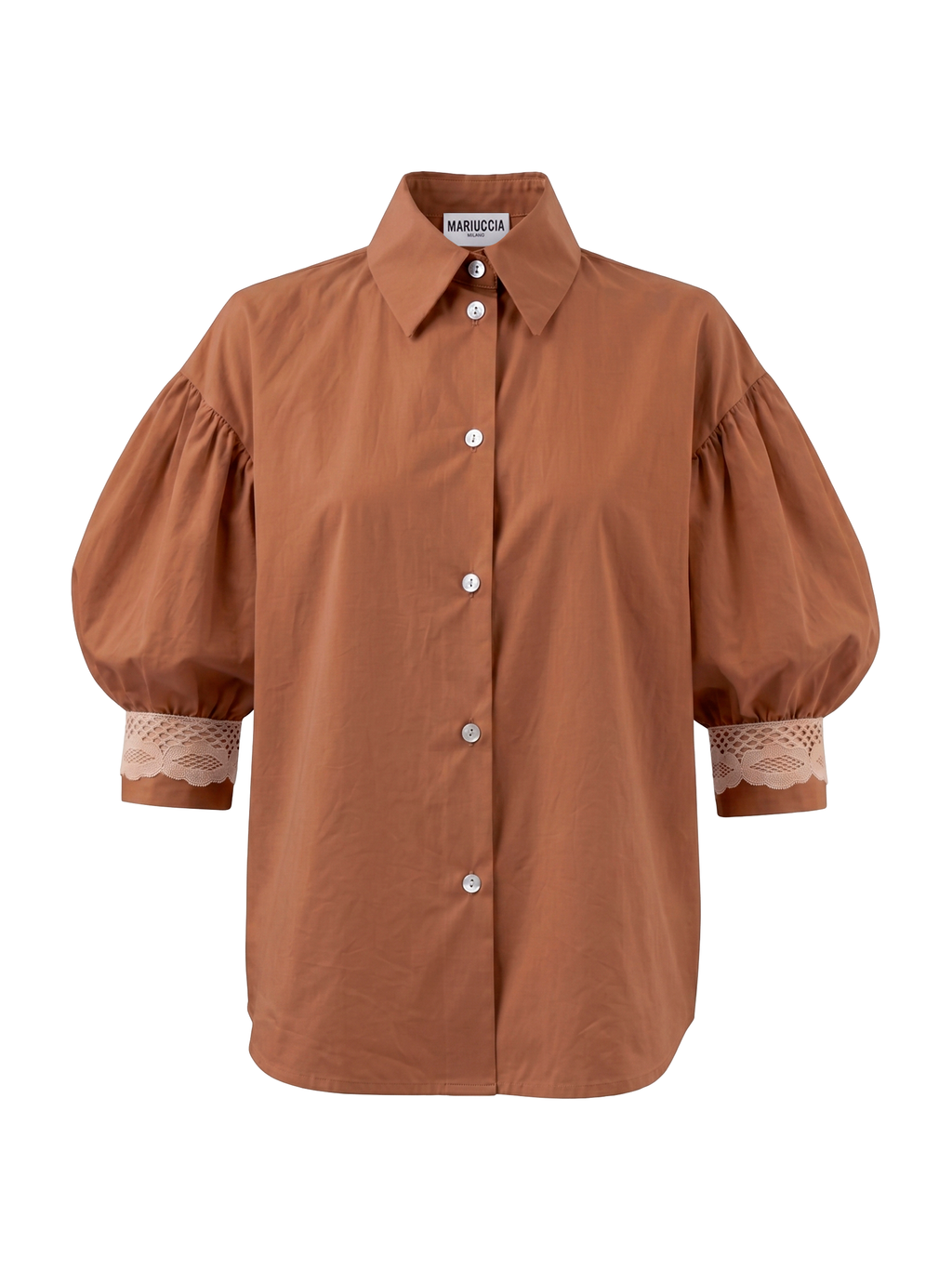 CAMICIA CON MACRAME'