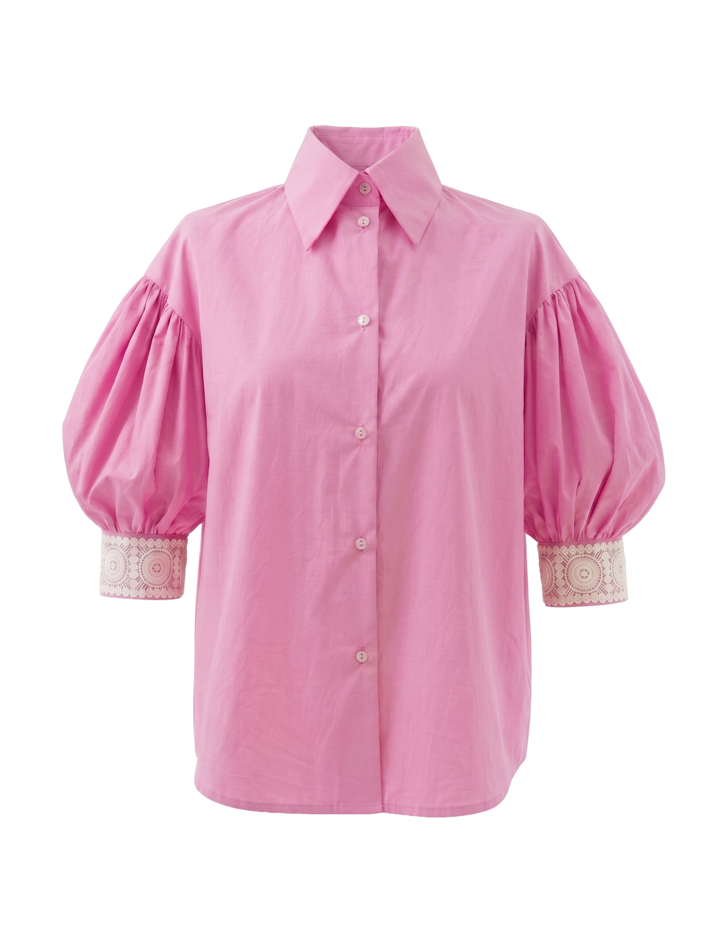 CAMICIA CON MACRAME'