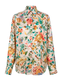 CAMICIA IN RASO FANTASIA FLOREALE