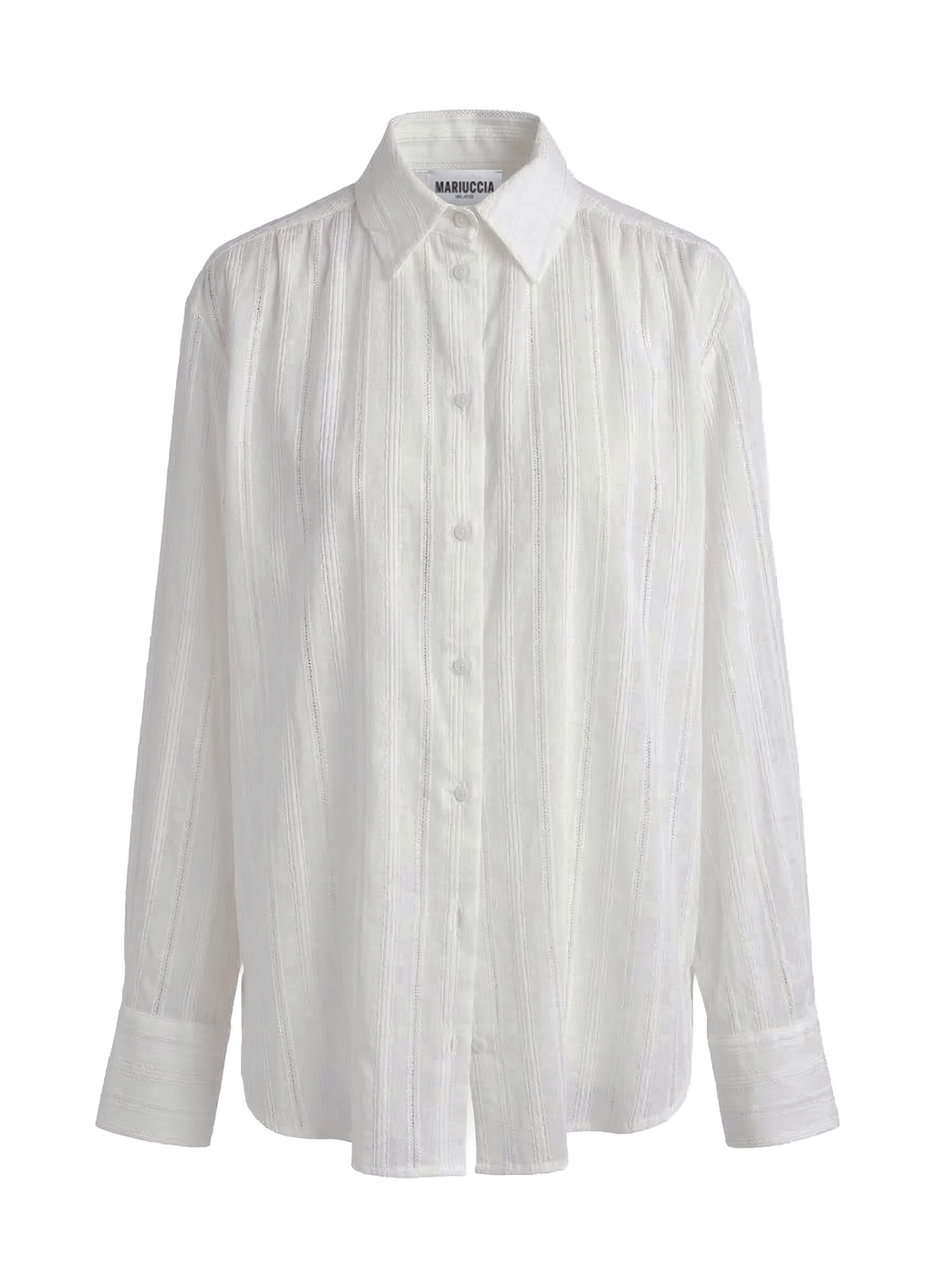 CAMICIA IN COTONE RICAMATO