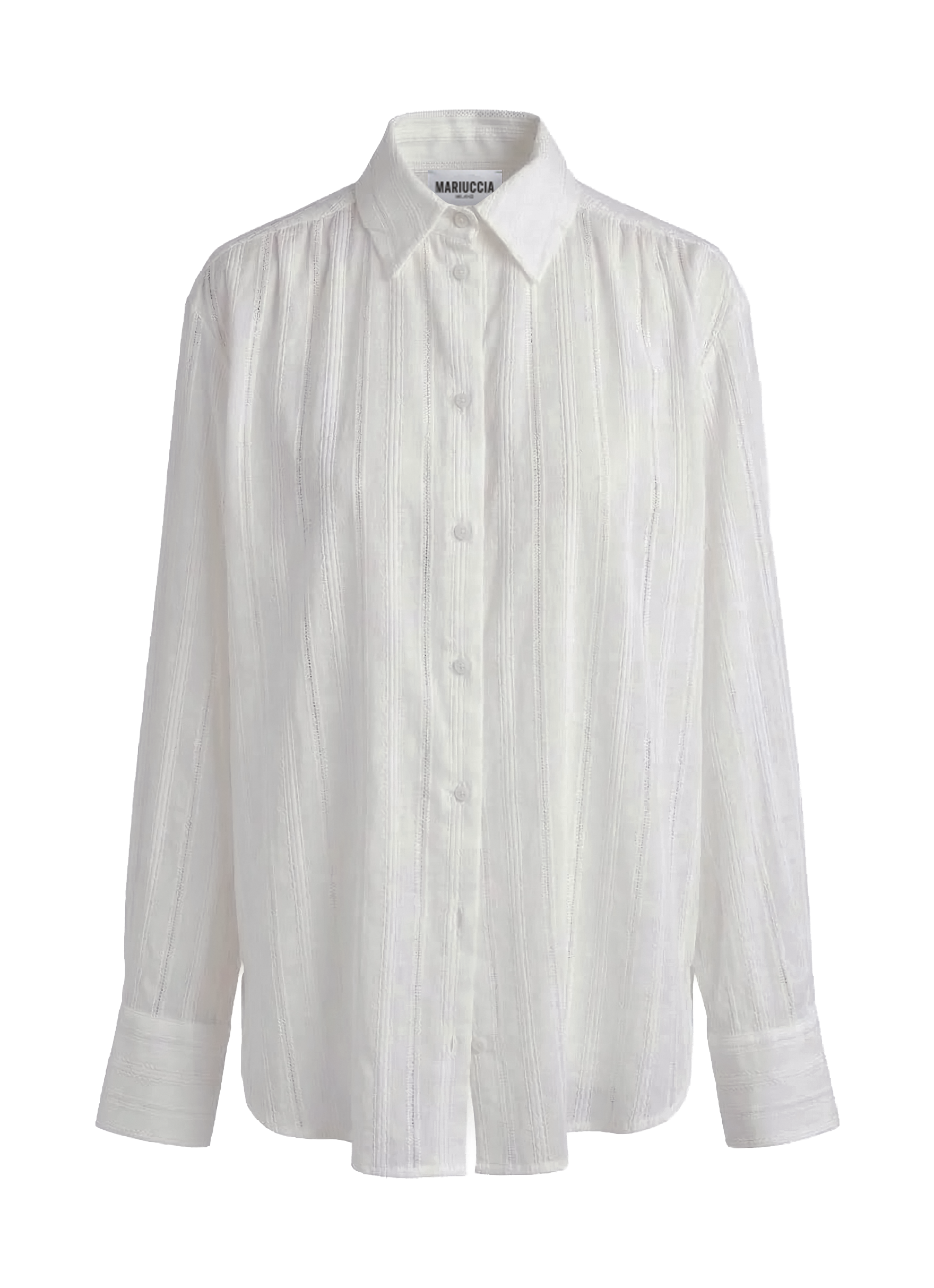 CAMICIA IN COTONE RICAMATO