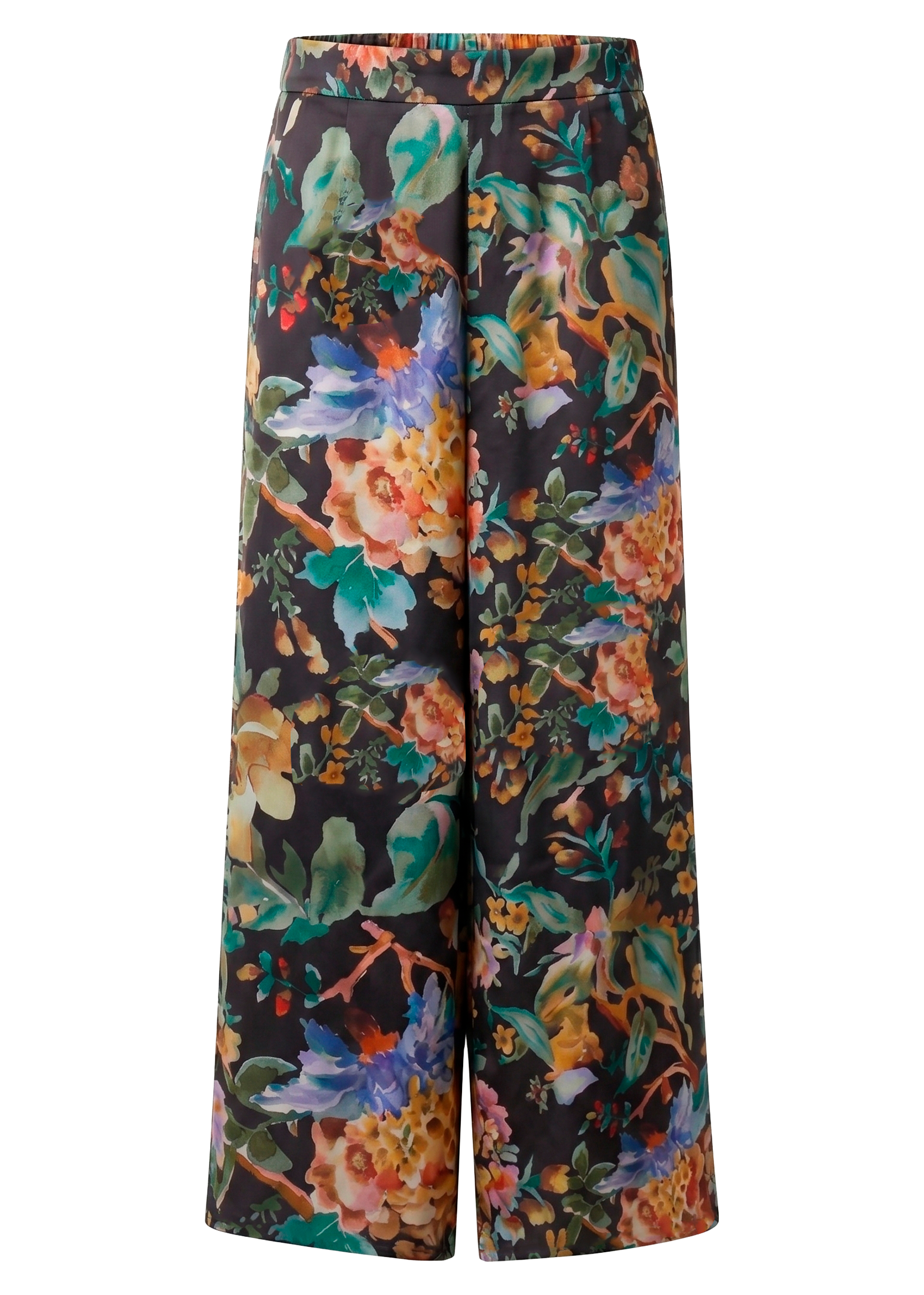 PANTALONI IN RASO FANTASIA