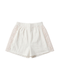 SHORT IN COTONE RICAMATO