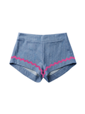 Short in denim P1051