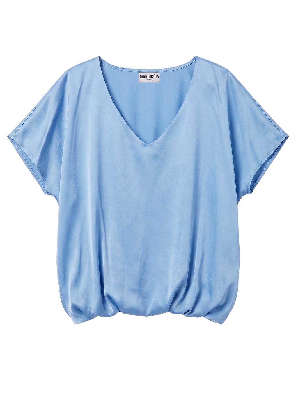 BLUSA CON SCOLLO A V