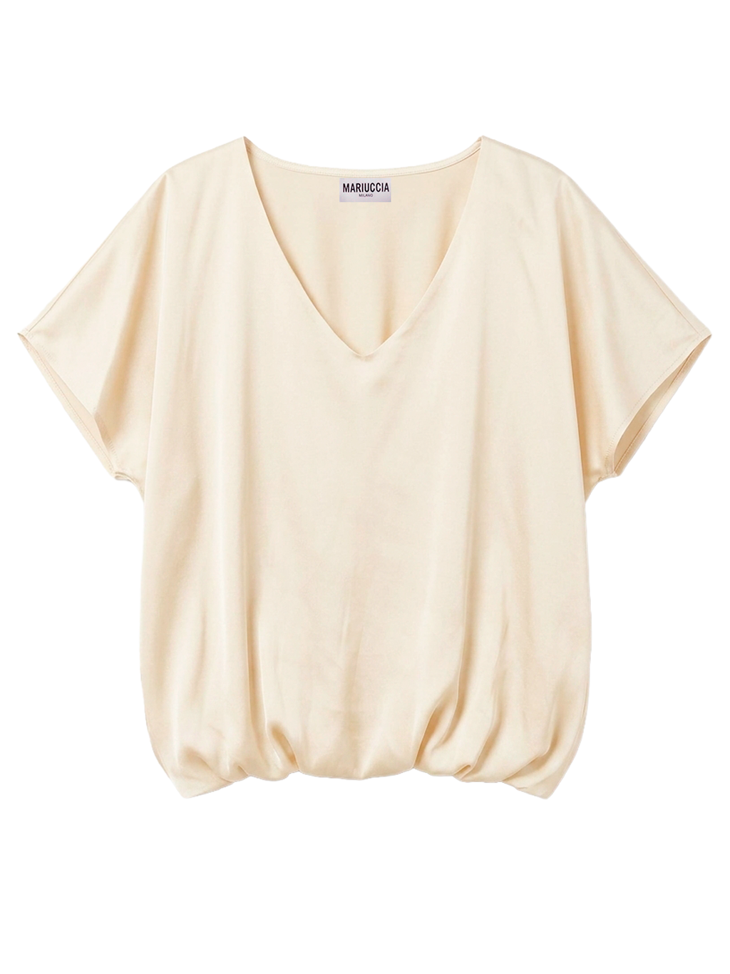BLUSA CON SCOLLO A V
