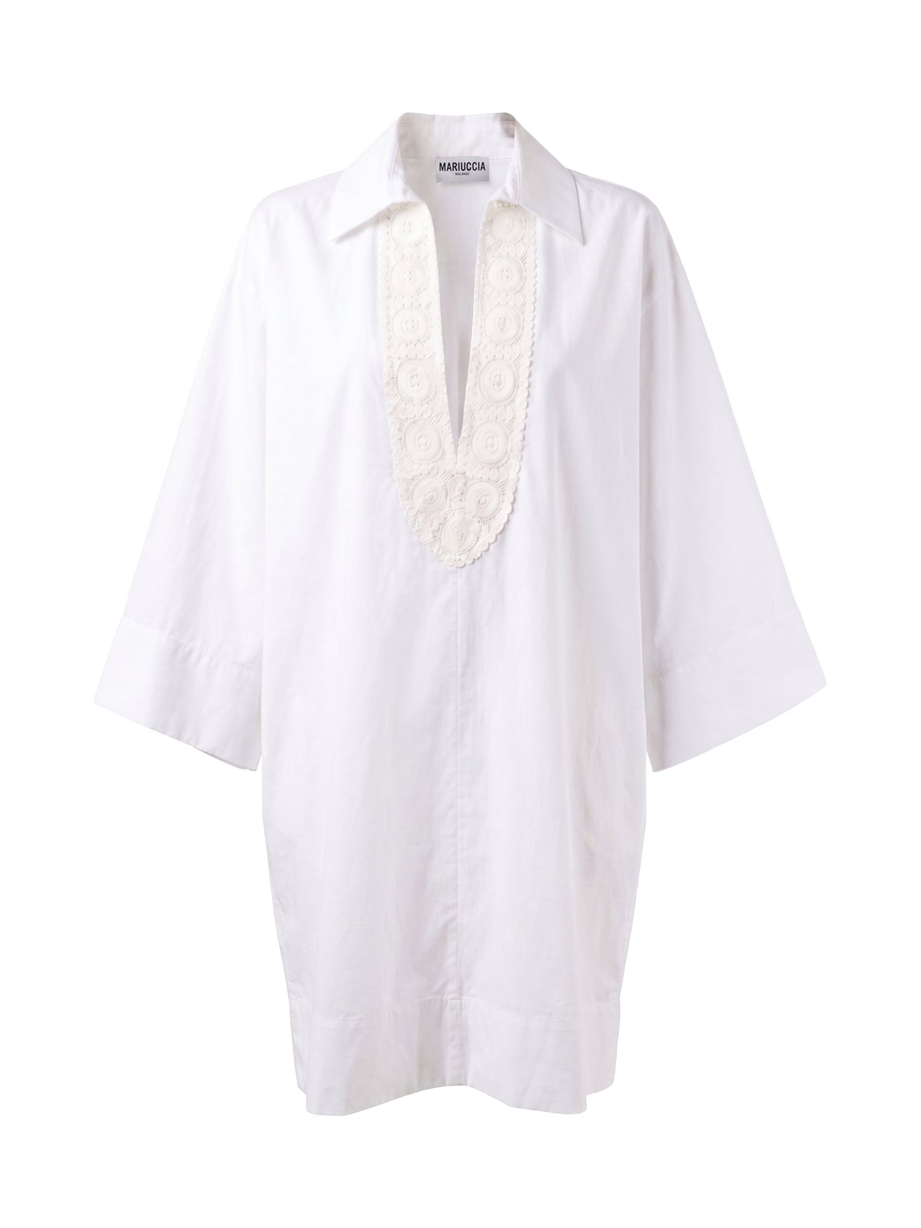 VESTITO CORTO CON MACRAME'