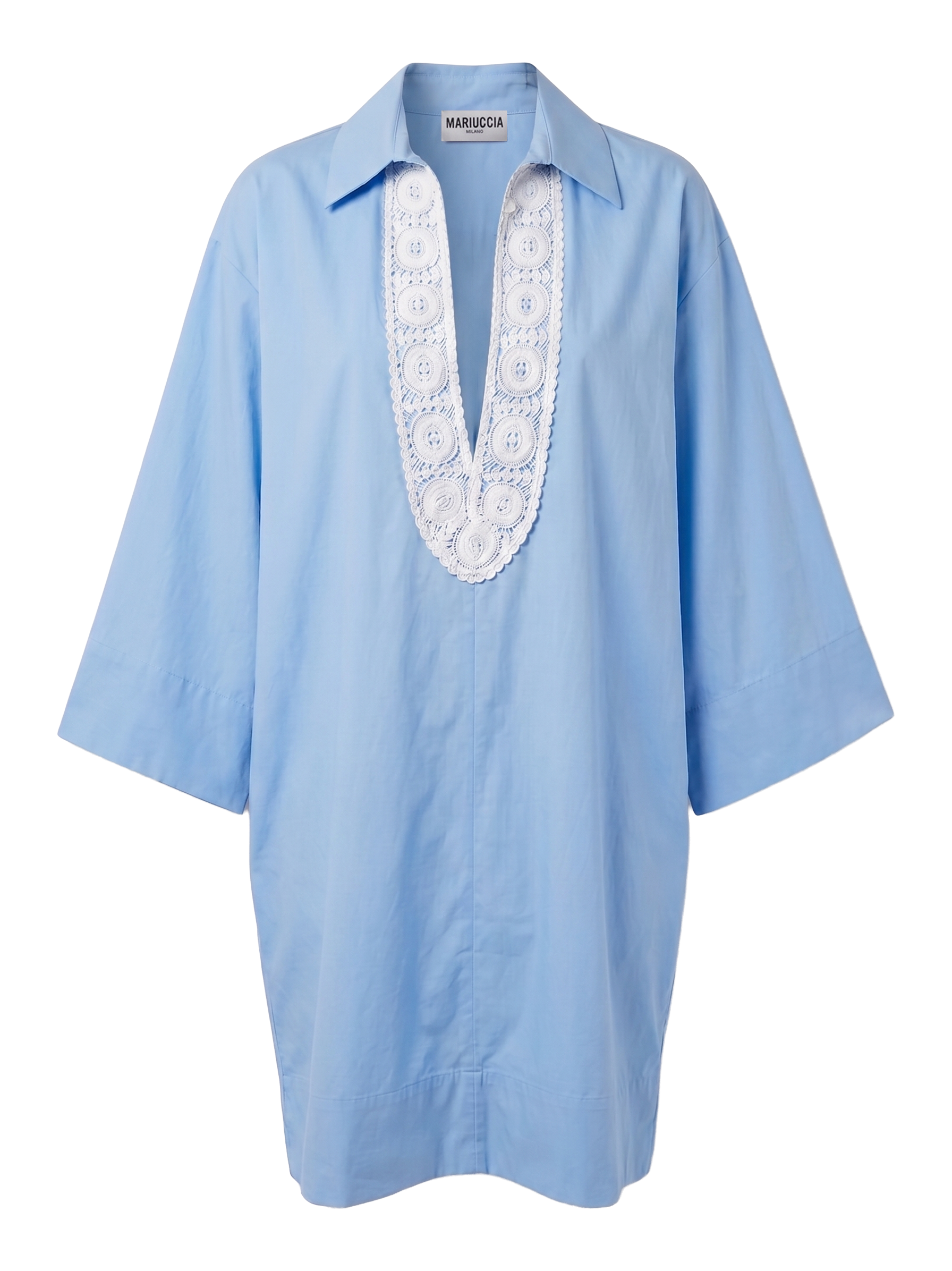 VESTITO CORTO CON MACRAME'