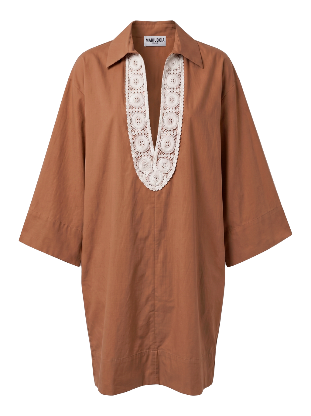 VESTITO CORTO CON MACRAME'