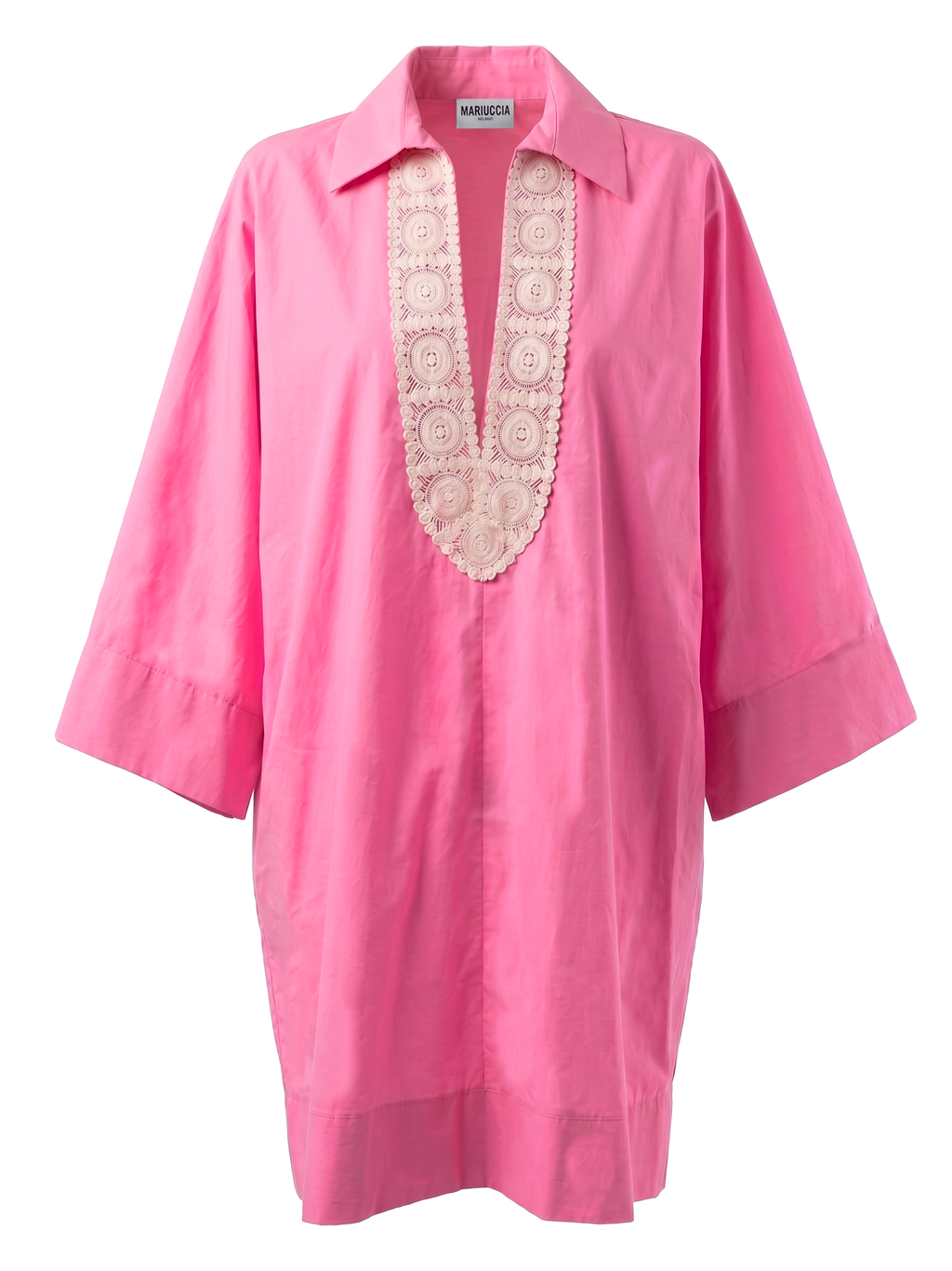 VESTITO CORTO CON MACRAME'