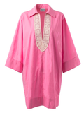VESTITO CORTO CON MACRAME'