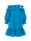 VESTITO OMERALE IN TAFFETA'