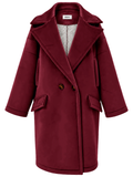 CAPPOTTO OVERSIZE IN NEOPRENE EFFETTO CINIGLIATO