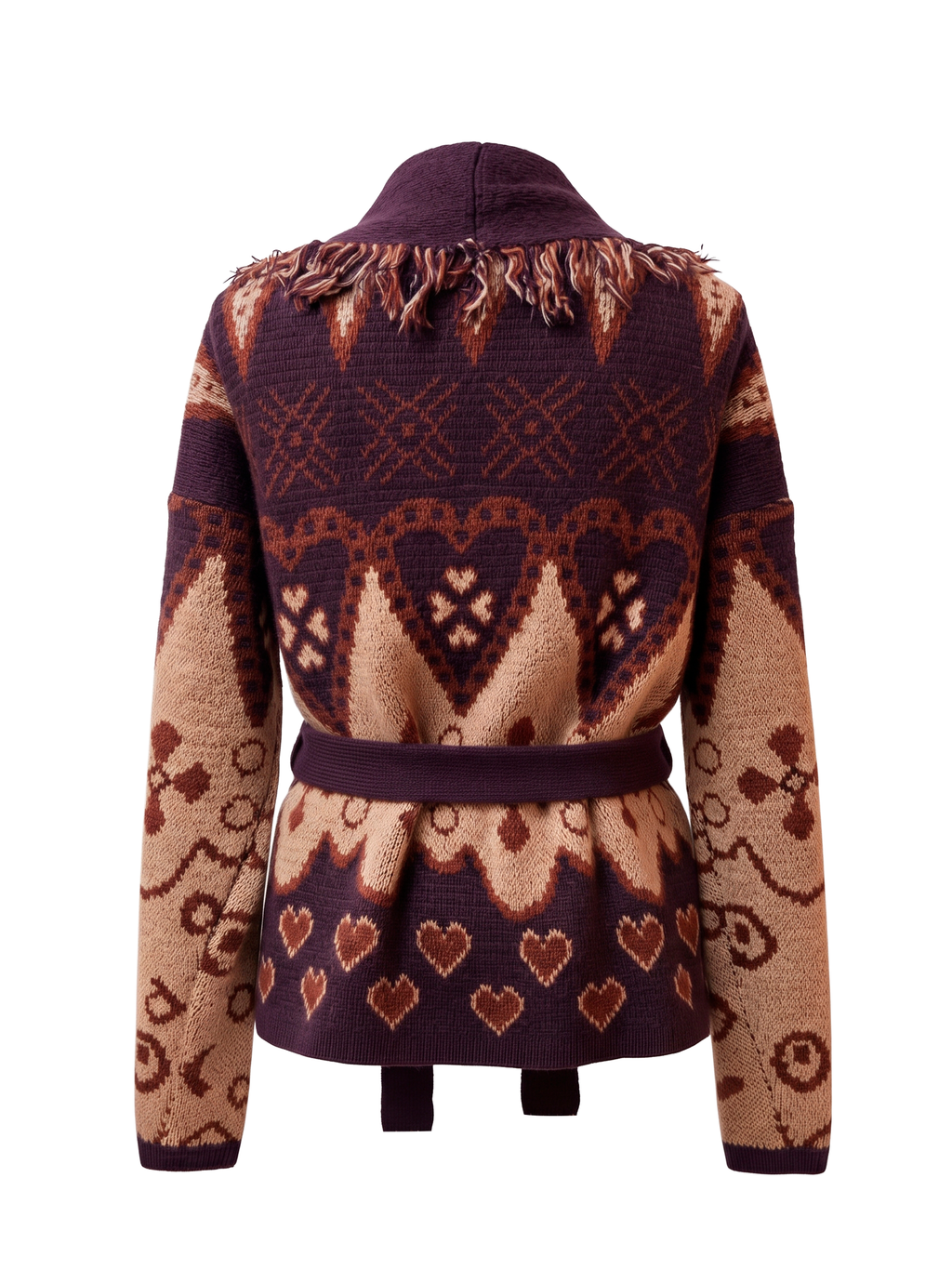 CARDIGAN CON FRANGE