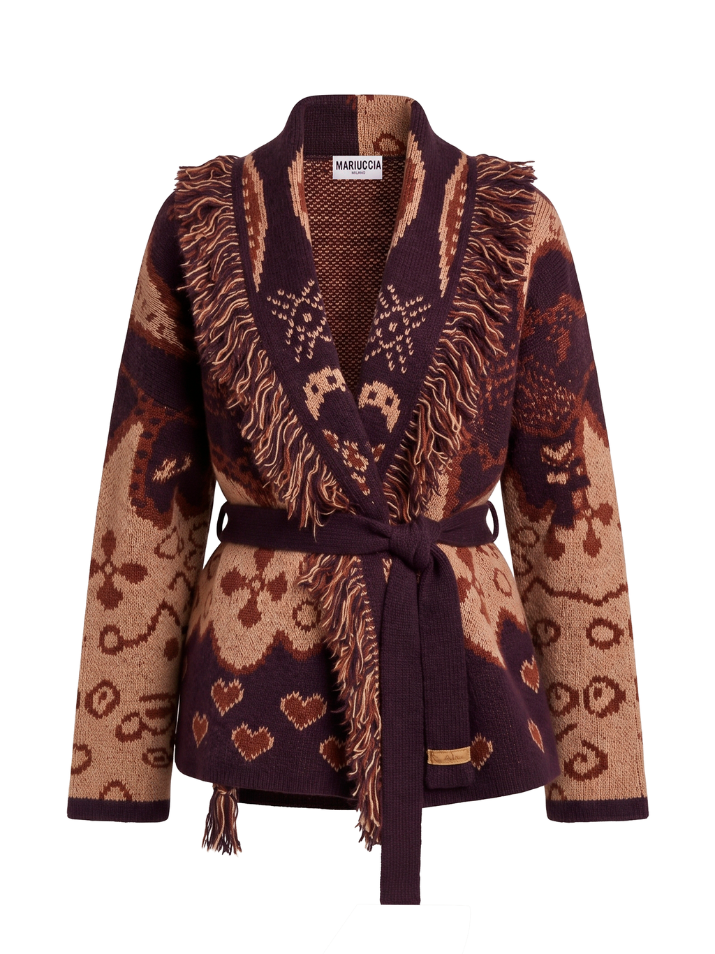 CARDIGAN CON FRANGE