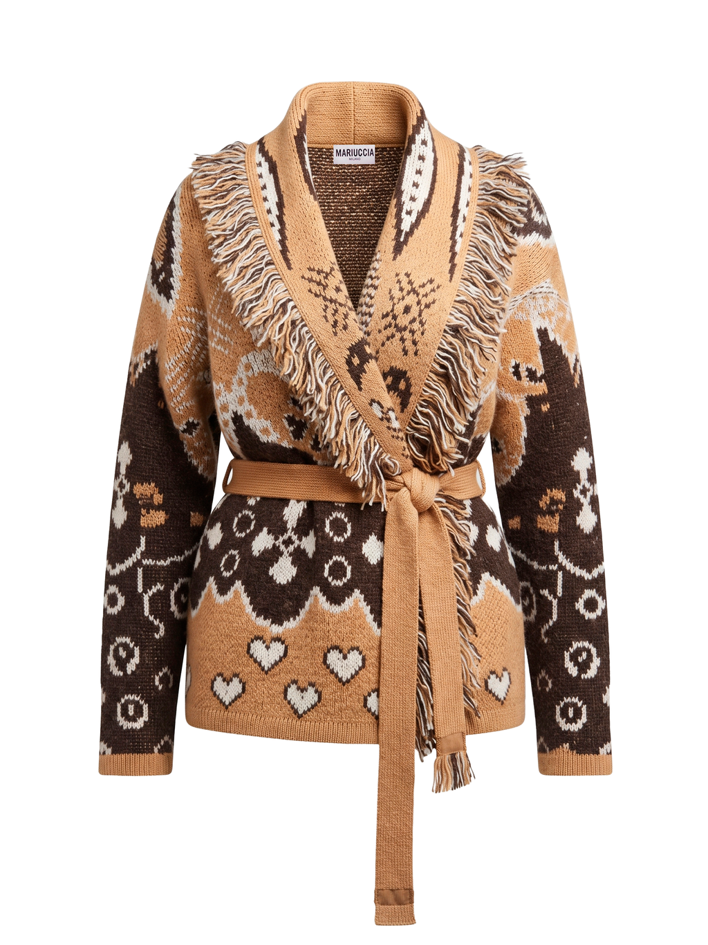 CARDIGAN CON FRANGE