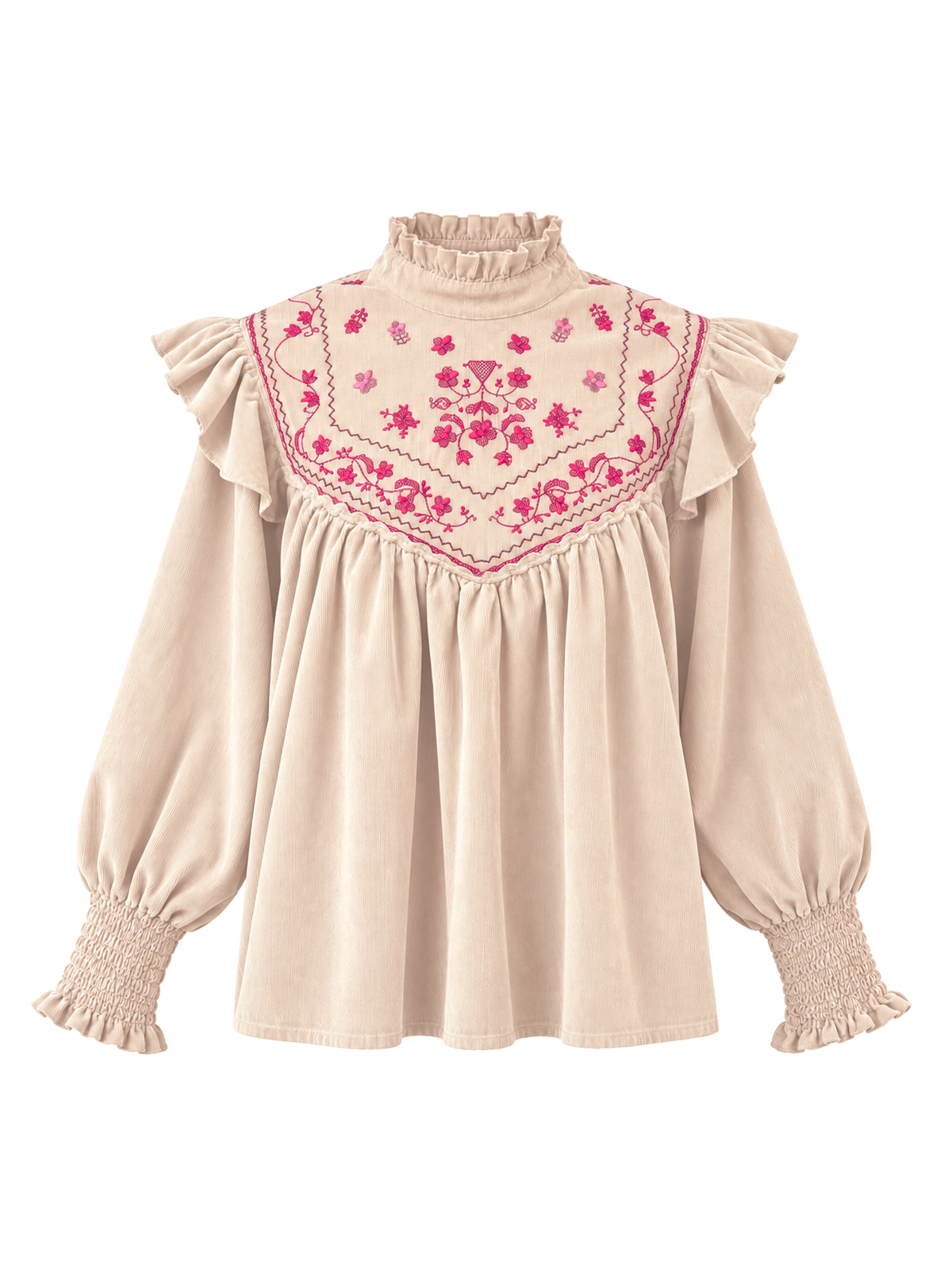 CASACCA CON RICAMO