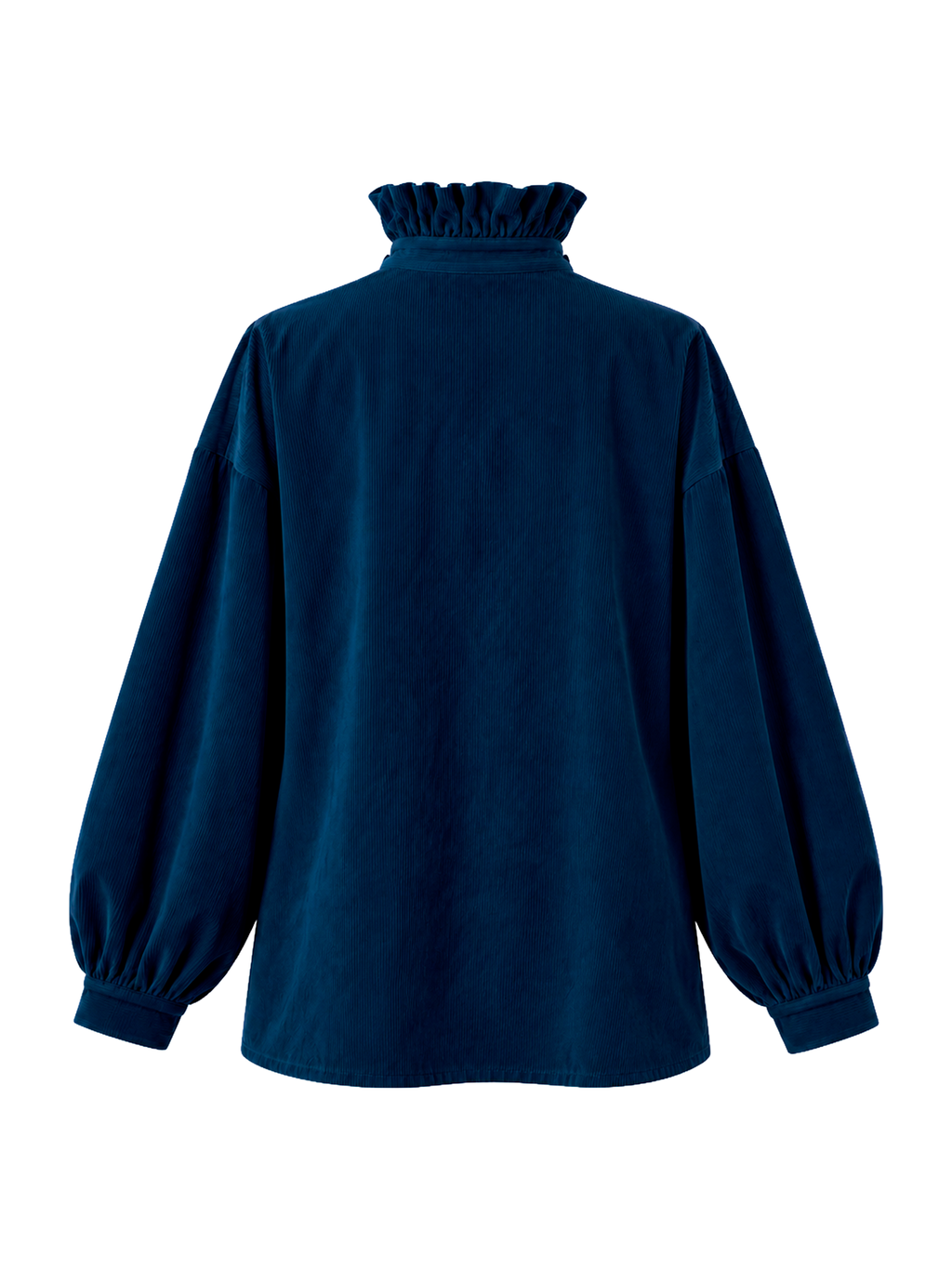 BLUSA IN VELLUTO A COSTE