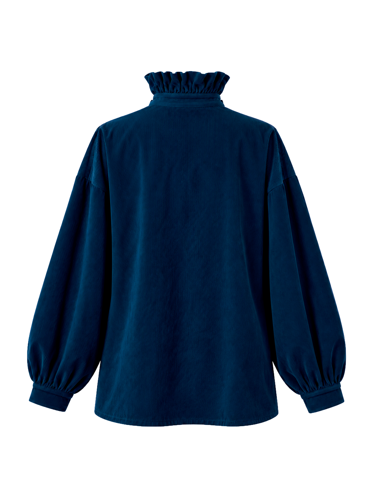 BLUSA IN VELLUTO A COSTE