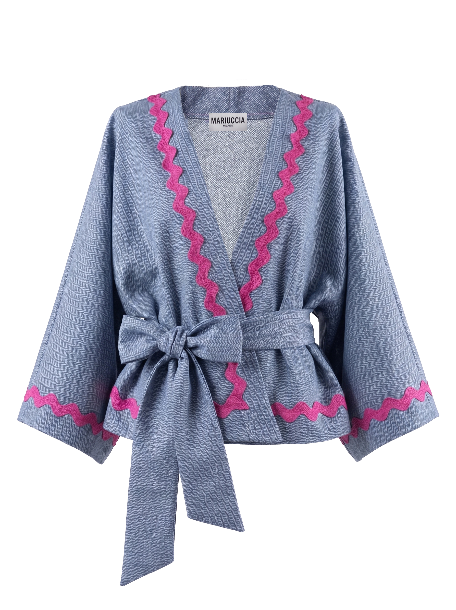 Kimono in denim B1050