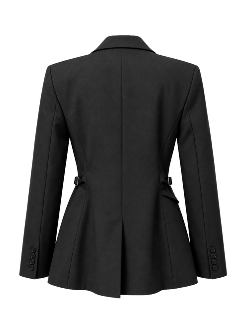 BLAZER STRUTTURATO CON DETTAGLIO GIOIELLO