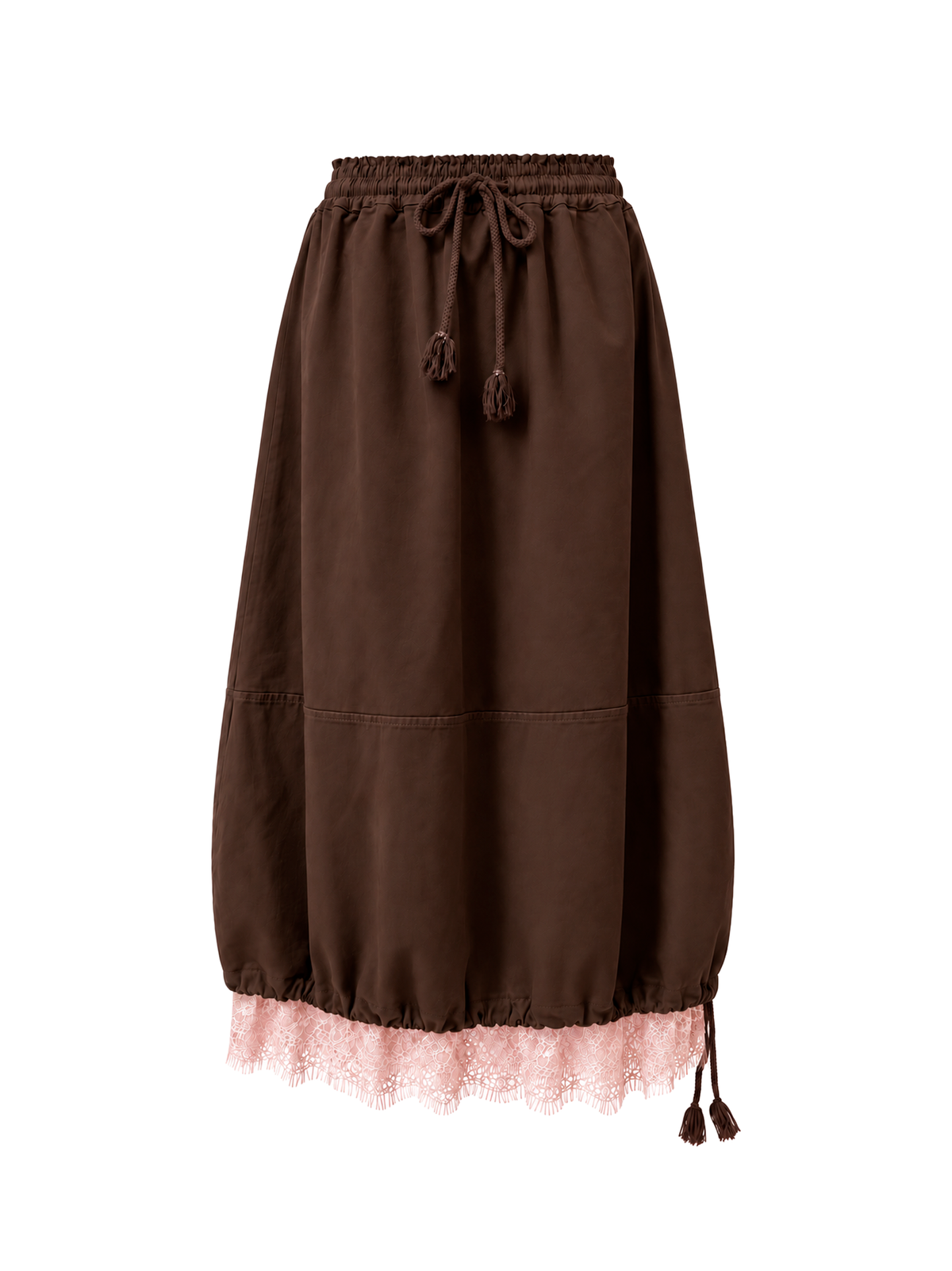 GONNA MIDI BALLOON CON PIZZO