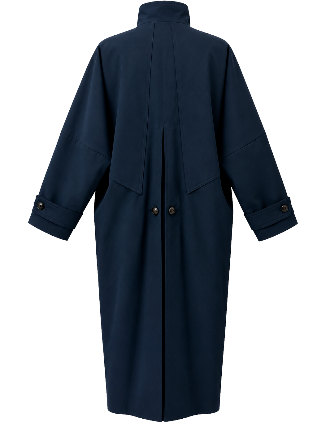 TRENCH OVERSIZE IN GABARDINA DI COTONE
