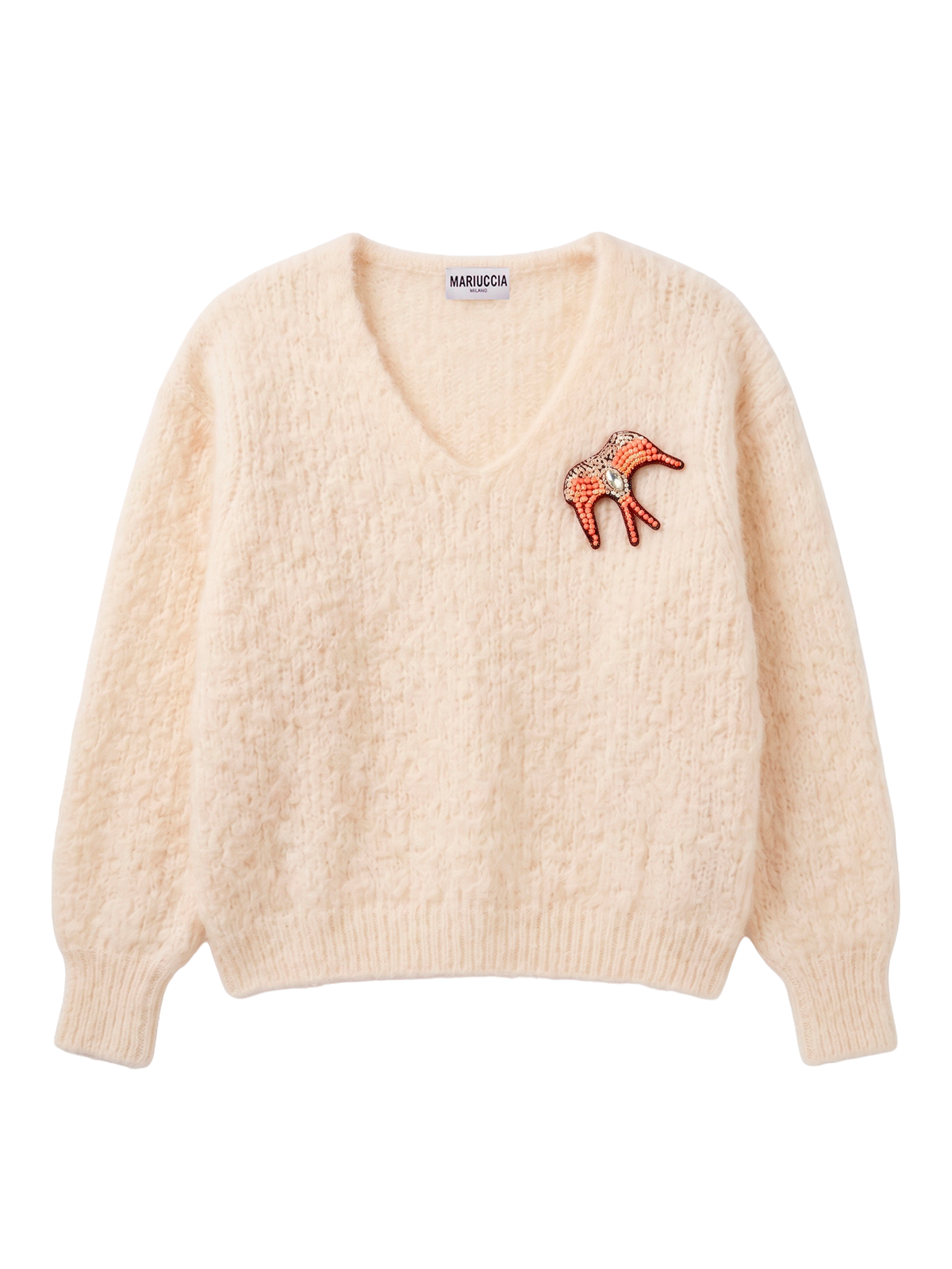 MAGLIONE CON SPILLA