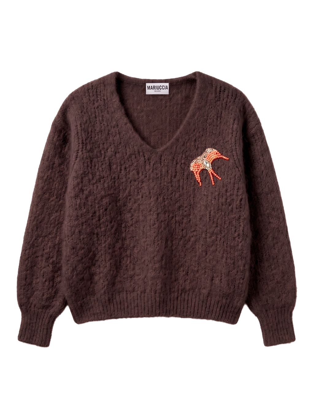 MAGLIONE CON SPILLA