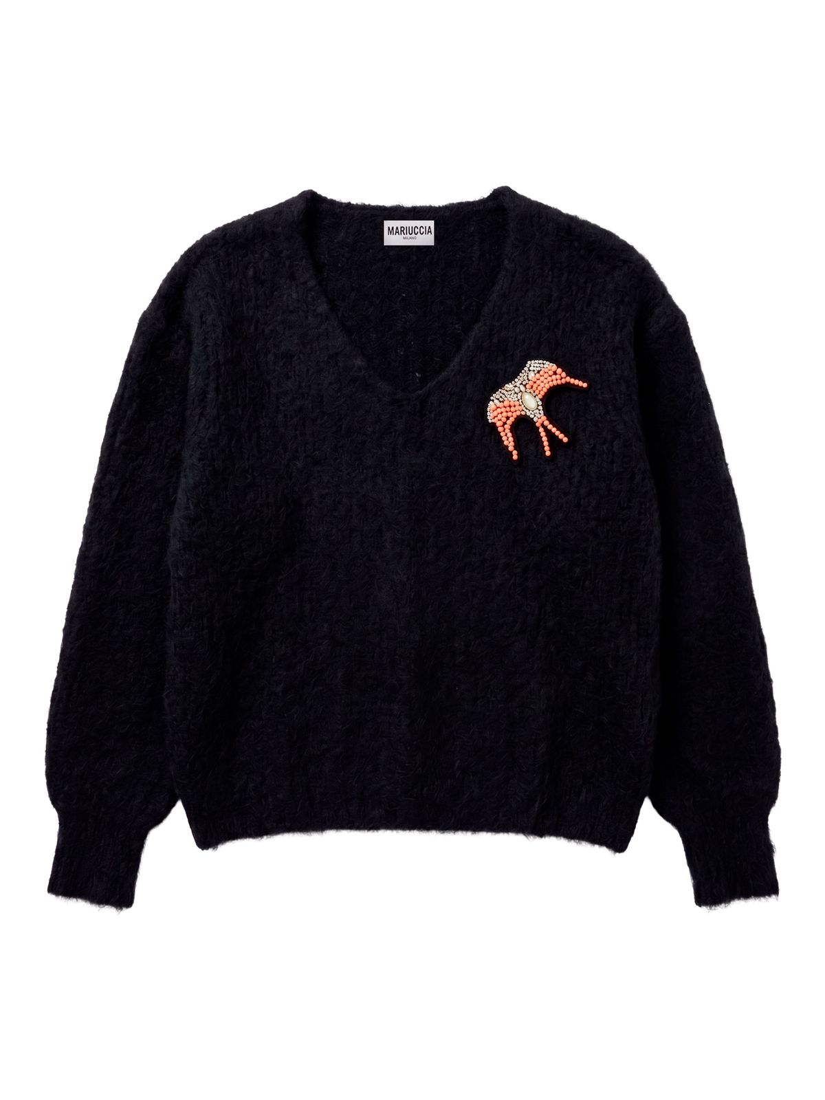 MAGLIONE CON SPILLA