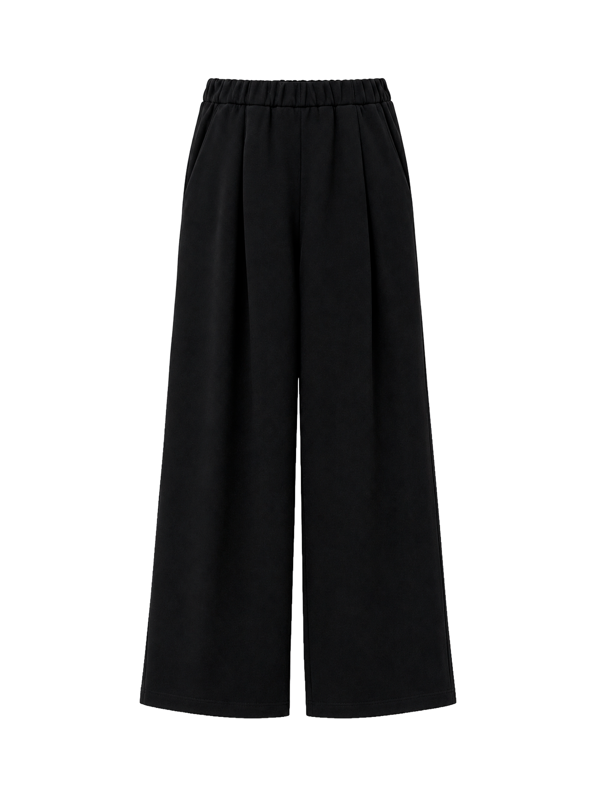 PANTALONI IN FELPA CON PINCES