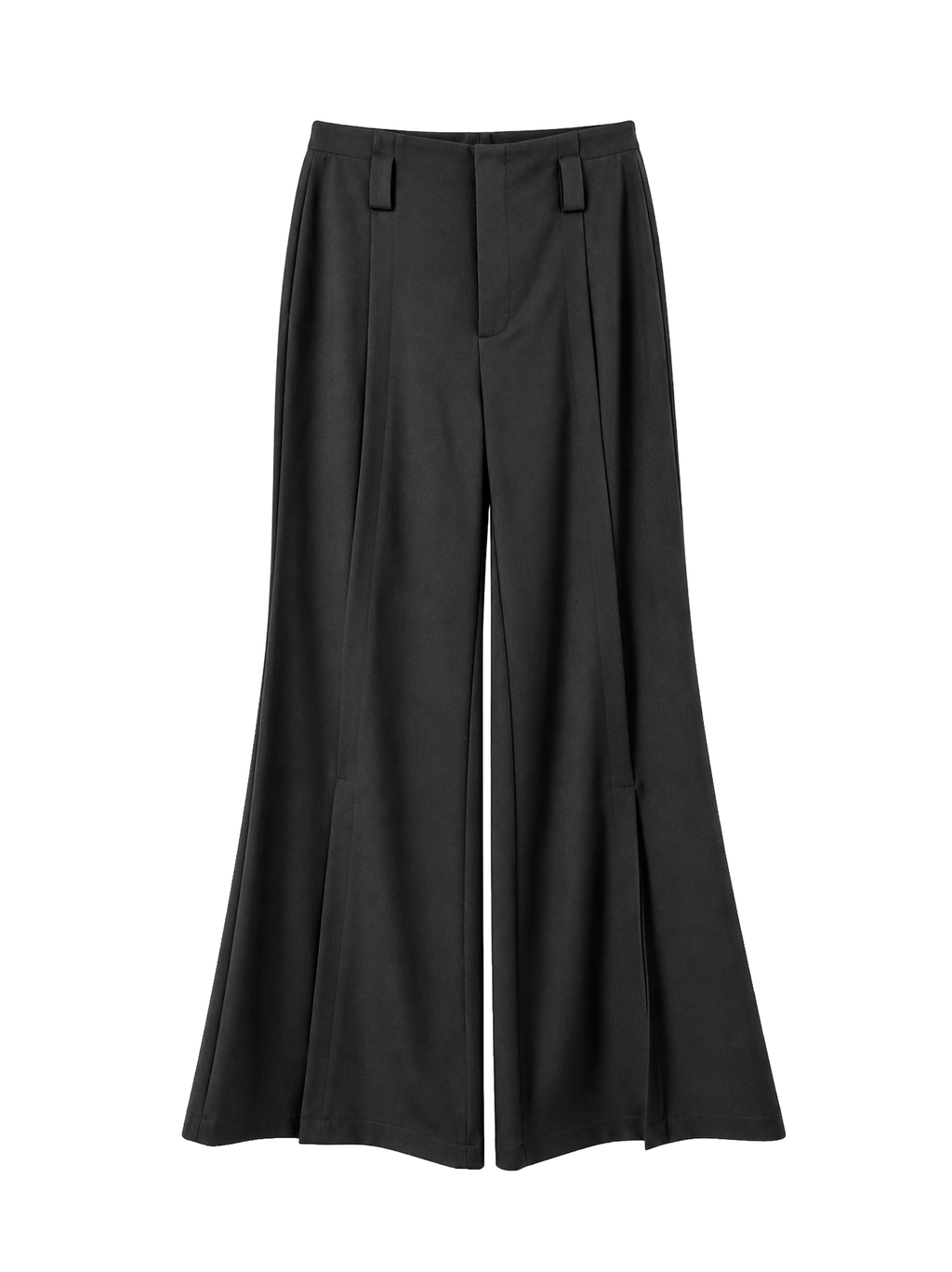 PANTALONI CON SPACCO FRONTALE