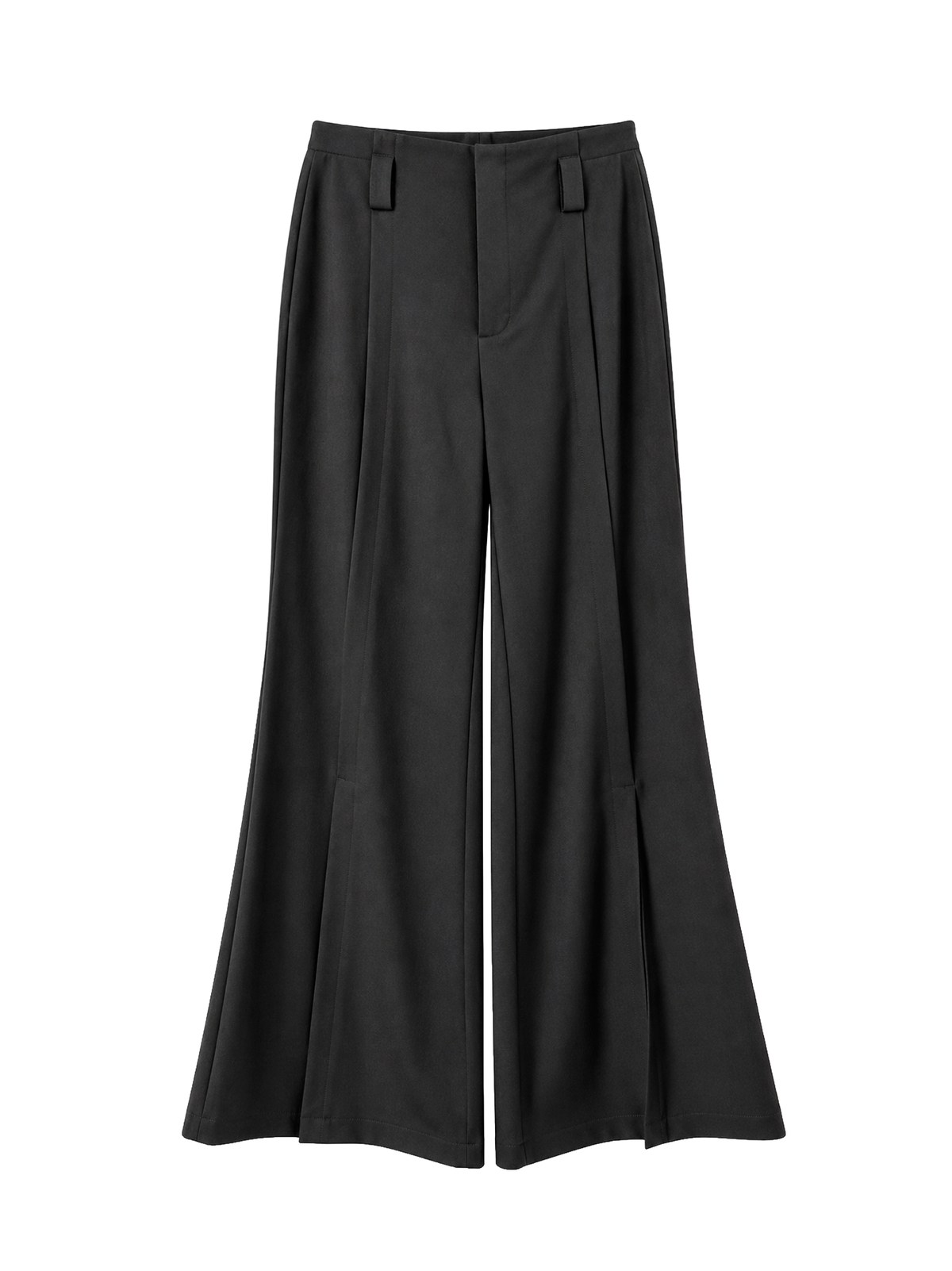 PANTALONI CON SPACCO FRONTALE