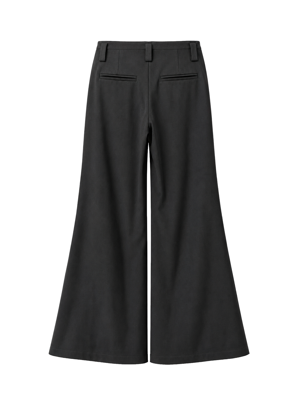 PANTALONI CON SPACCO FRONTALE