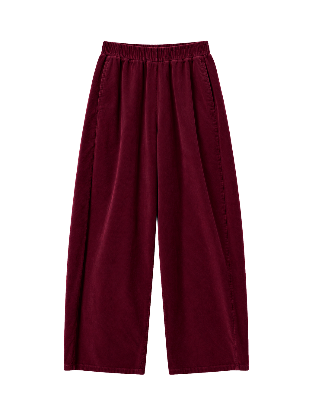 PANTALONI IN VELLUTO A COSTE