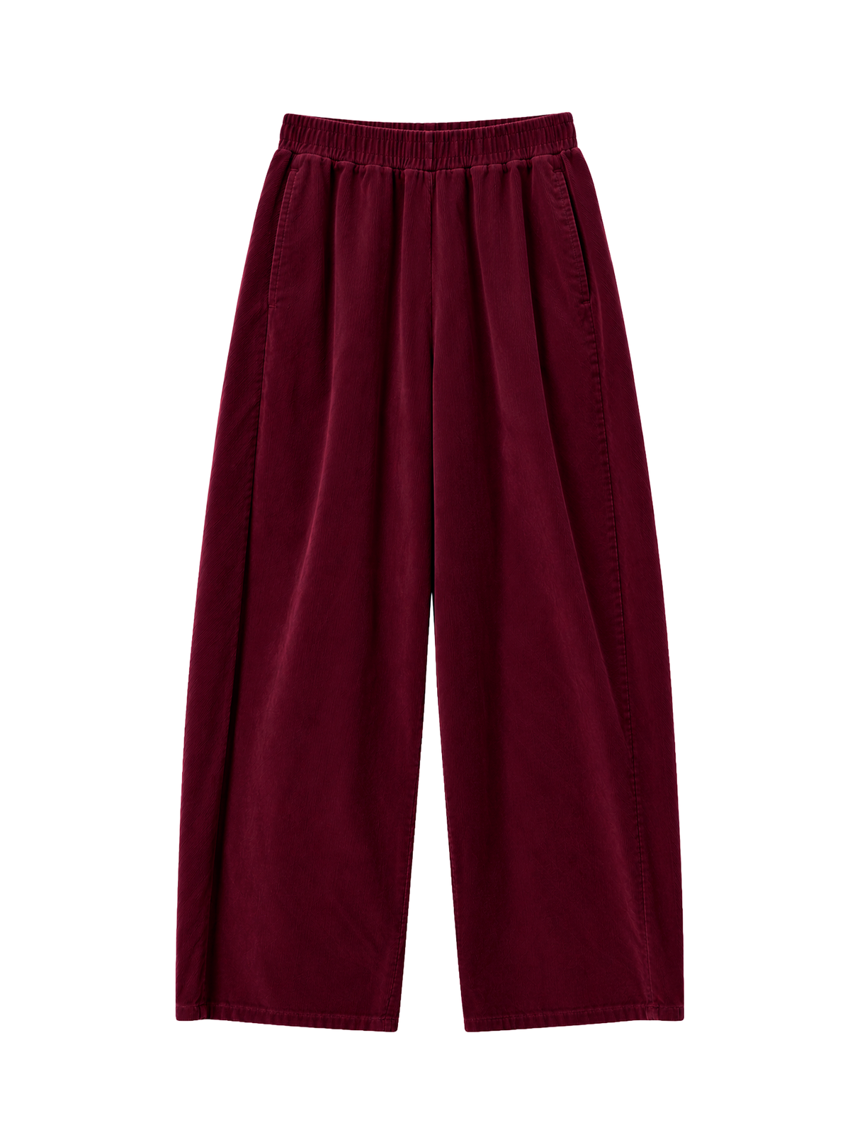 PANTALONI IN VELLUTO A COSTE