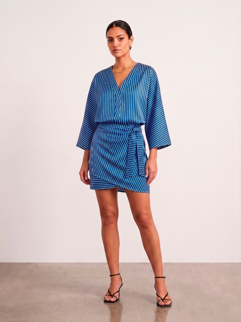 VESTITO PAREO IN COTONE